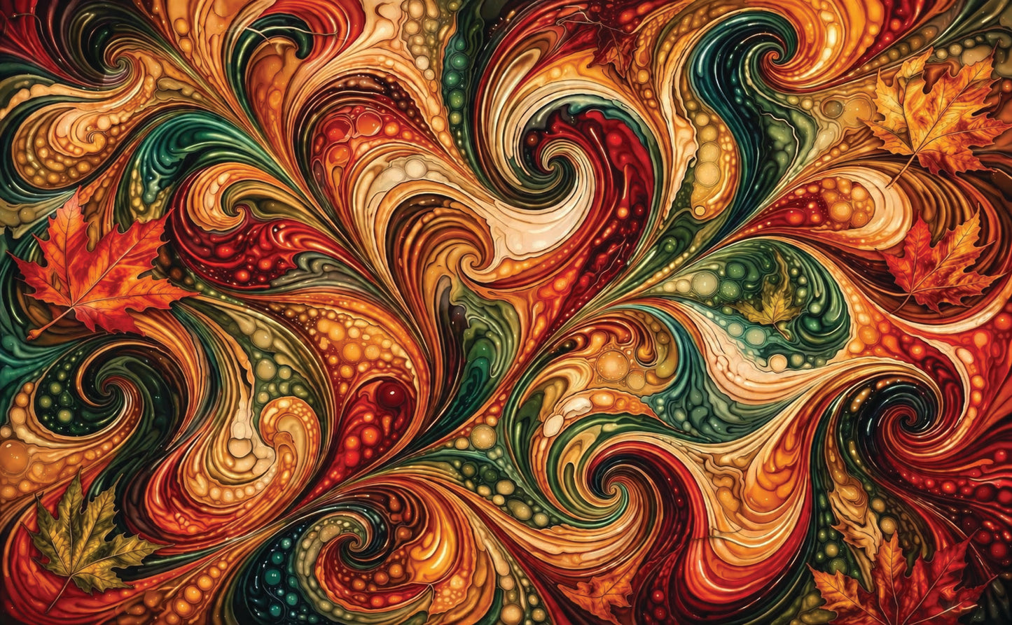 DecoCraft - Studio 1375 - Luminous Tides - Autumn Ember Flow