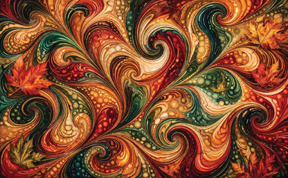 DecoCraft - Studio 1375 - Luminous Tides - Autumn Ember Flow