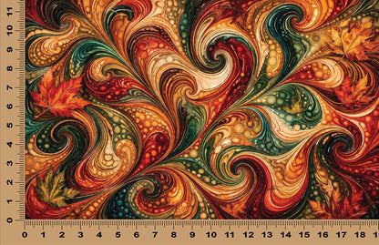 DecoCraft - Studio 1375 - Luminous Tides - Autumn Ember Flow