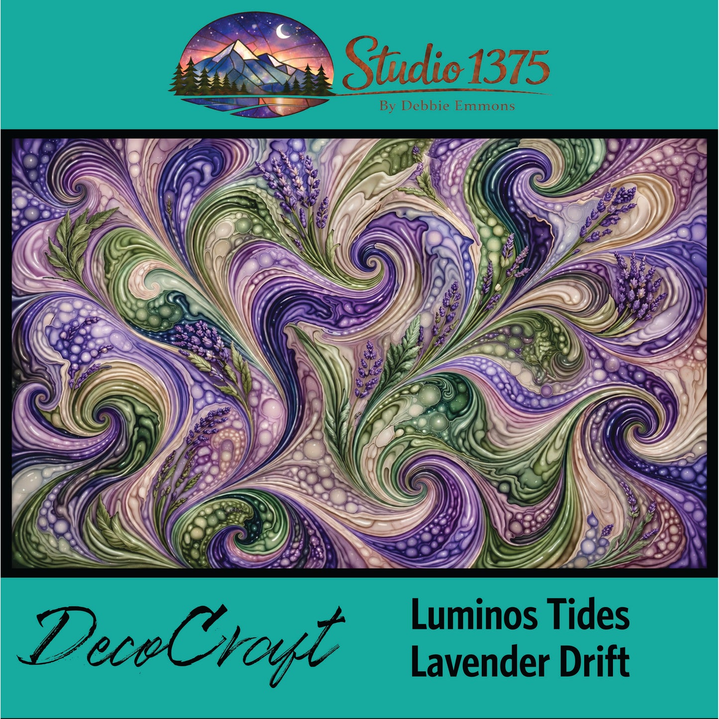 DecoCraft - Studio 1375 - Luminous Tides - Lavender Drift