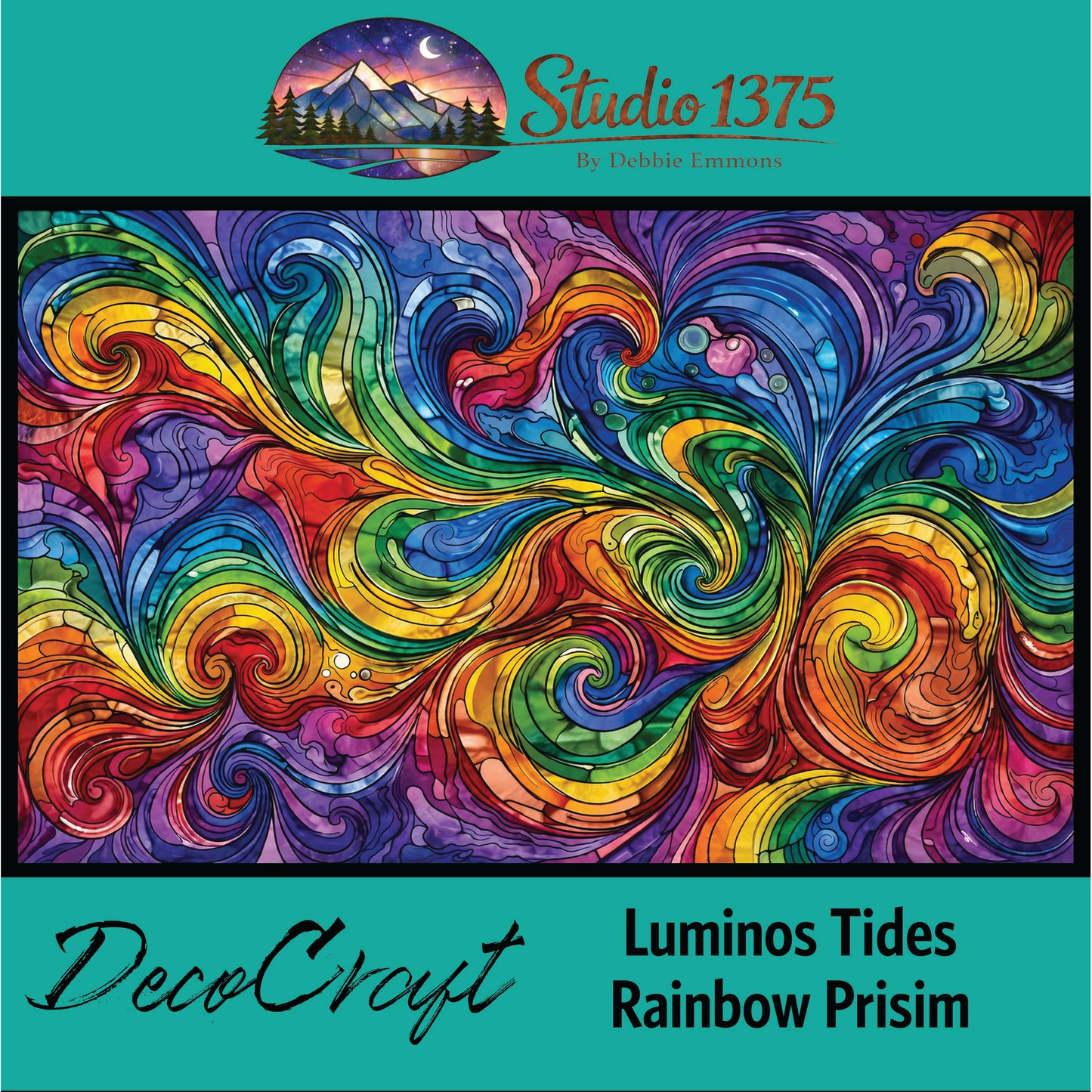 DecoCraft - Studio 1375 - Luminous Tides - Prism Tide Glow