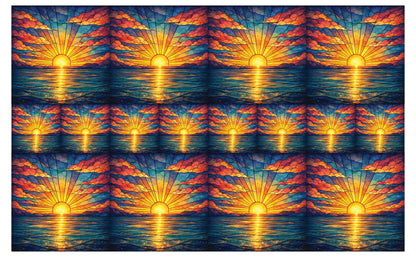 DecoCraft - Studio 1375 - Scenic Tiles Series - Radiant Horizon Glow