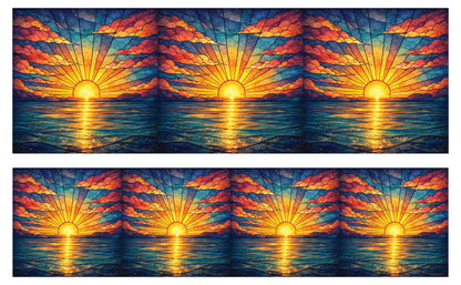 DecoCraft - Studio 1375 - Scenic Tiles Series - Radiant Horizon Glow