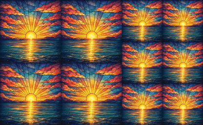 DecoCraft - Studio 1375 - Scenic Tiles Series - Radiant Horizon Glow