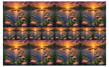 DecoCraft - Studio 1375 - Scenic Tiles Series - River at Sunset