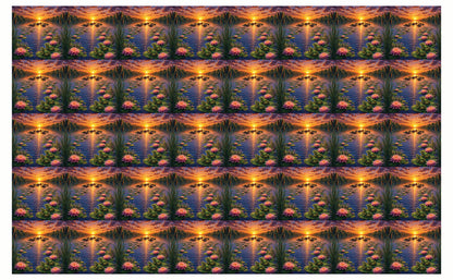 DecoCraft - Studio 1375 - Scenic Tiles Series - River at Sunset