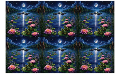 DecoCraft - Studio 1375 - Scenic Tiles Series - River at Night