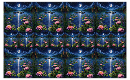 DecoCraft - Studio 1375 - Scenic Tiles Series - River at Night