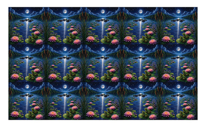 DecoCraft - Studio 1375 - Scenic Tiles Series - River at Night
