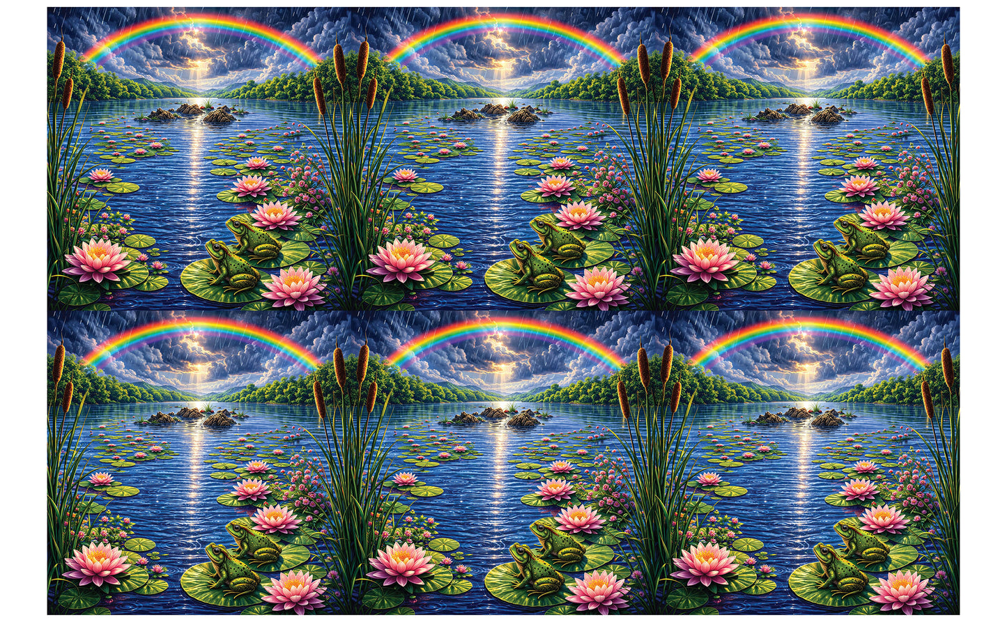 DecoCraft - Studio 1375 - Scenic Tiles Series - Rainbow River