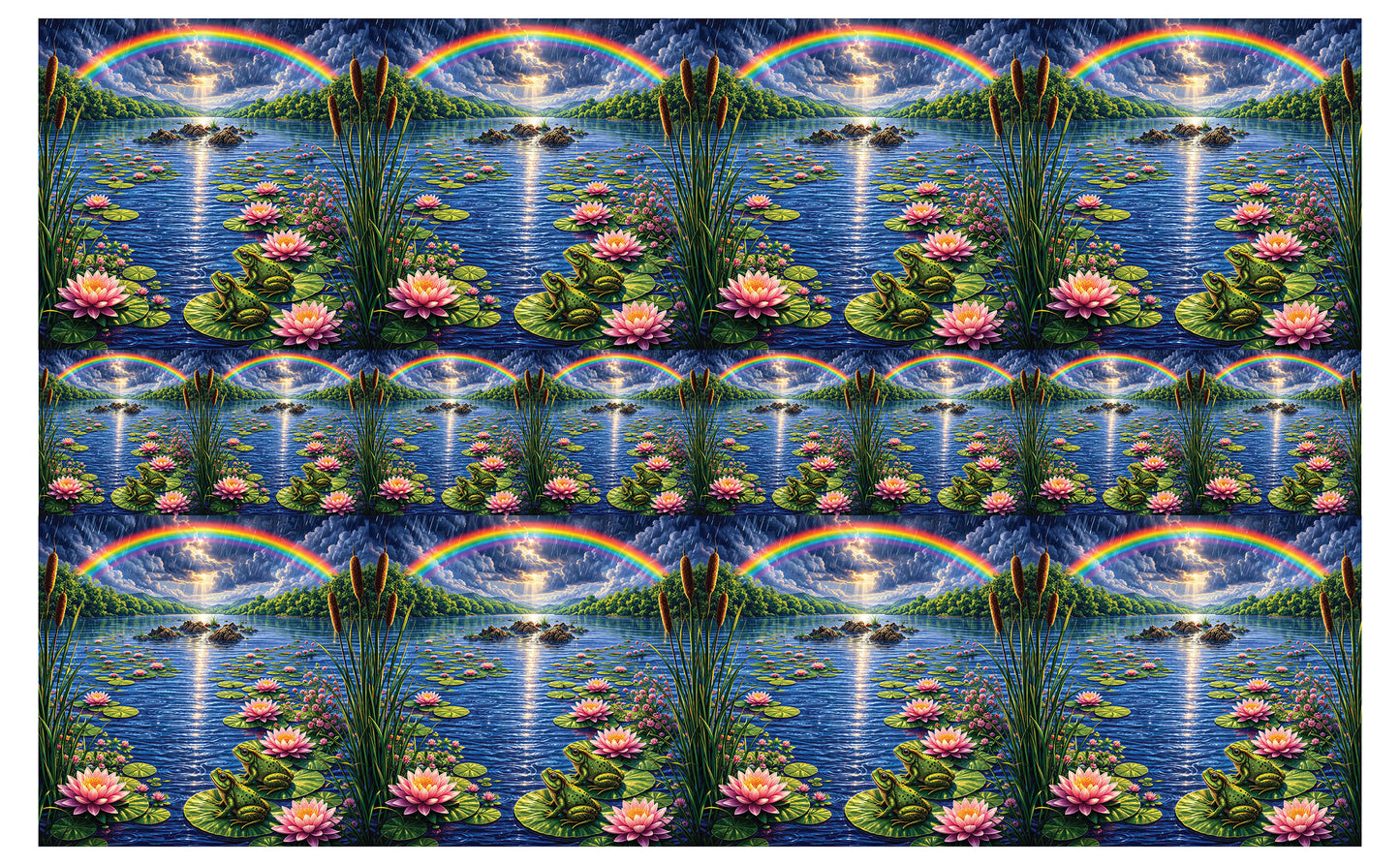 DecoCraft - Studio 1375 - Scenic Tiles Series - Rainbow River