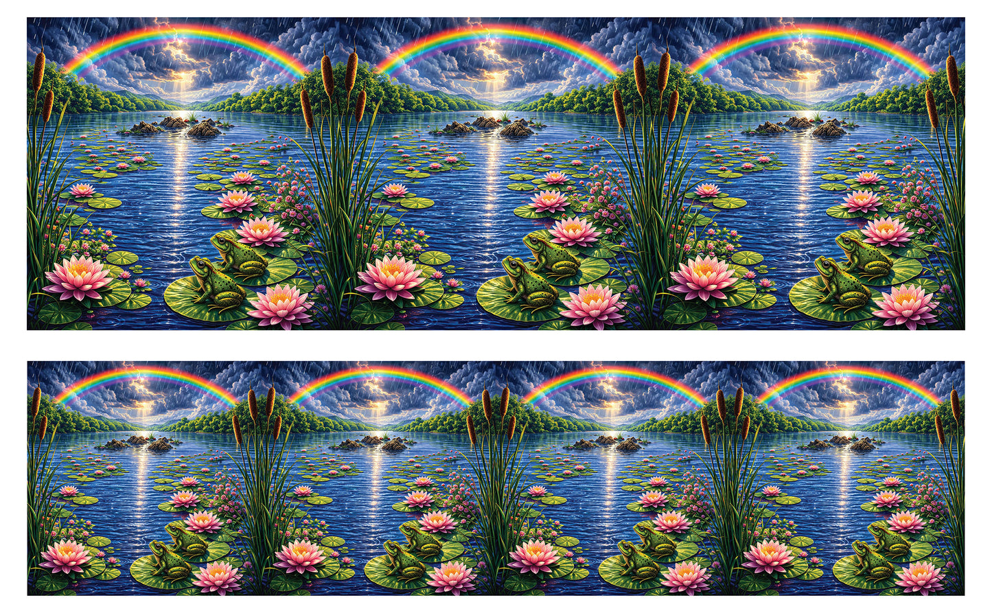 DecoCraft - Studio 1375 - Scenic Tiles Series - Rainbow River