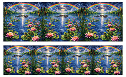 DecoCraft - Studio 1375 - Scenic Tiles Series - Rainbow River