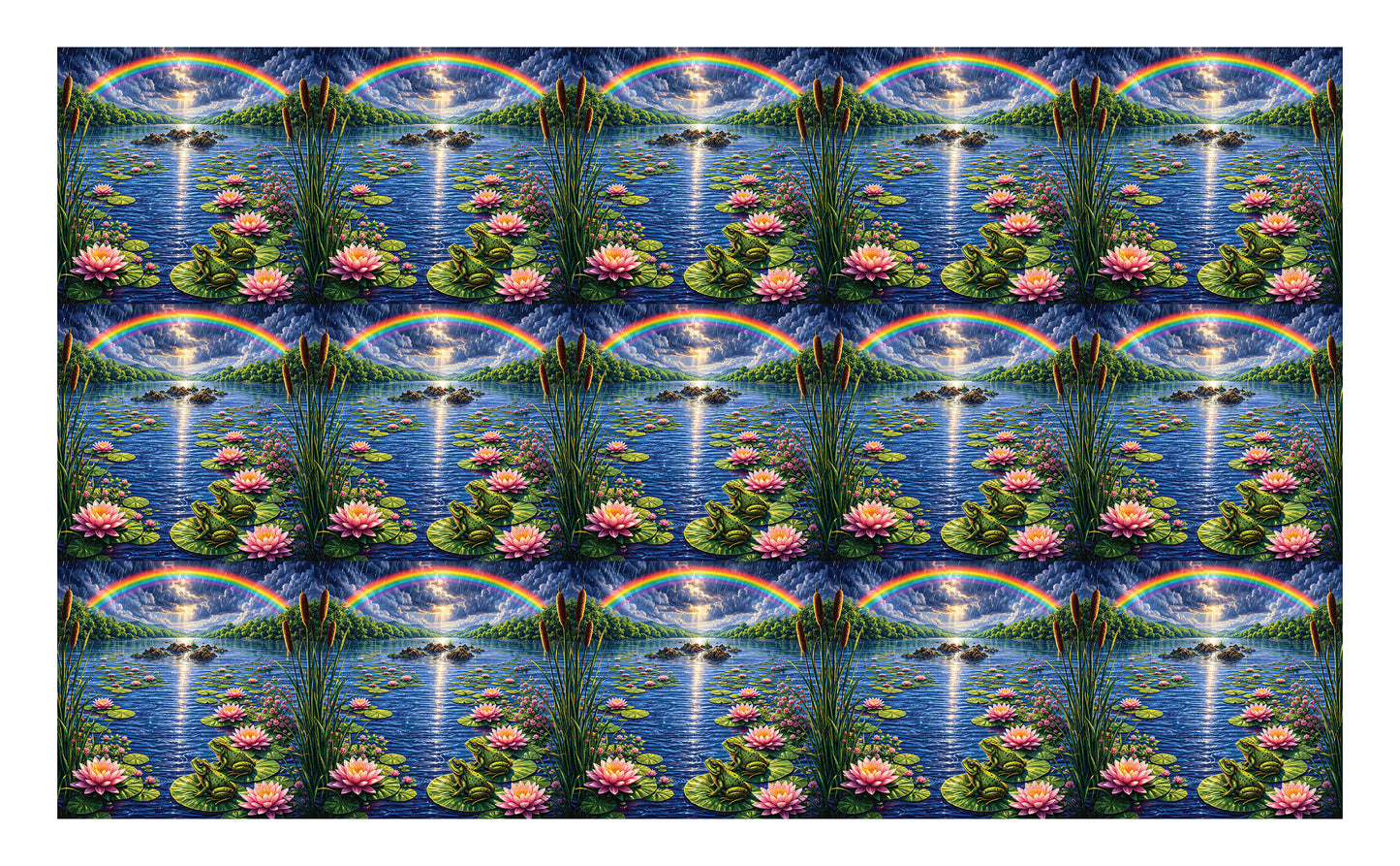 DecoCraft - Studio 1375 - Scenic Tiles Series - Rainbow River
