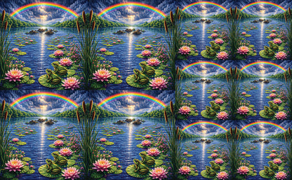 DecoCraft - Studio 1375 - Scenic Tiles Series - Rainbow River