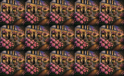 DecoCraft - Studio 1375 - Scenic Tiles Series - Blush Peony