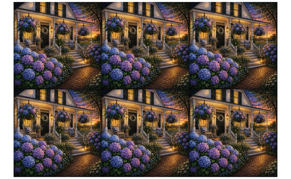 DecoCraft - Studio 1375 - Scenic Tiles Series - Hydrangea Hour