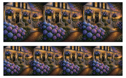 DecoCraft - Studio 1375 - Scenic Tiles Series - Hydrangea Hour