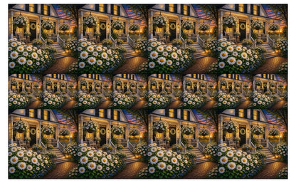 DecoCraft - Studio 1375 - Scenic Tiles Series - Daisy Cottage