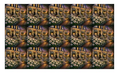 DecoCraft - Studio 1375 - Scenic Tiles Series - Daisy Cottage