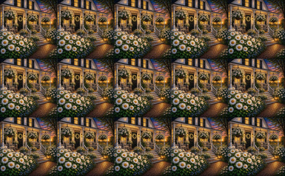DecoCraft - Studio 1375 - Scenic Tiles Series - Daisy Cottage