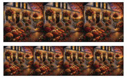 DecoCraft - Studio 1375 - Scenic Tiles Series - Autumn Harvest