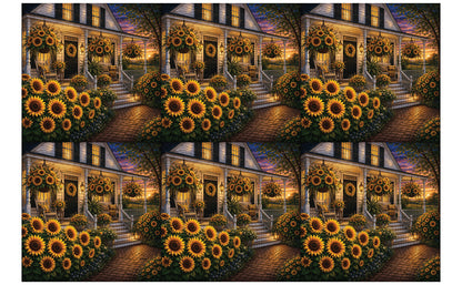 DecoCraft - Studio 1375 - Scenic Tiles Series - Golden Sunflower