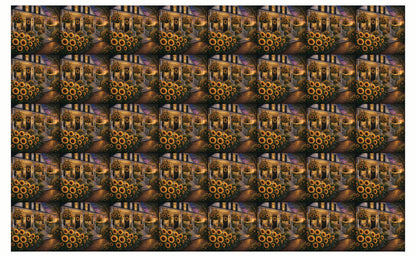 DecoCraft - Studio 1375 - Scenic Tiles Series - Golden Sunflower