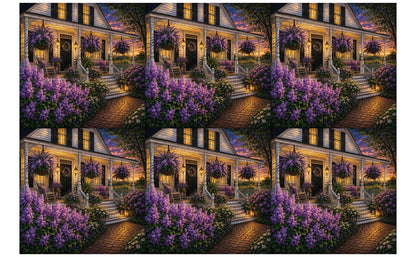 DecoCraft - Studio 1375 - Scenic Tiles Series - Lavendar Retreat