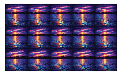 DecoCraft - Studio 1375 - Scenic Tiles Series - Twilight Reflection