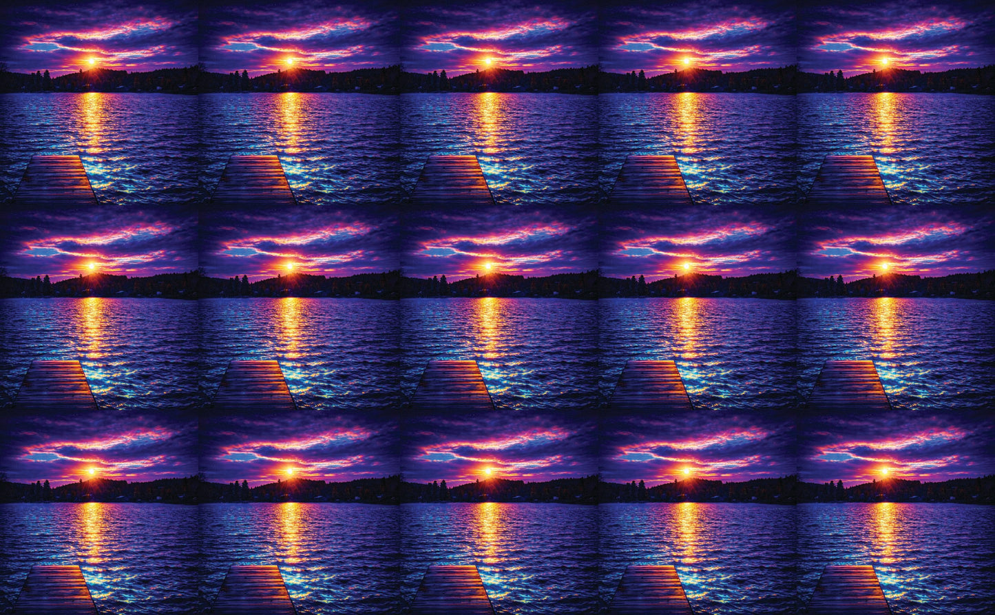 DecoCraft - Studio 1375 - Scenic Tiles Series - Twilight Reflection