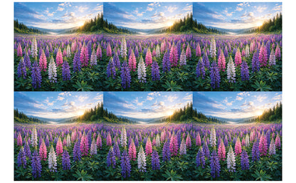 DecoCraft - Studio 1375 - Scenic Tiles Series - Lumpkins at Noon