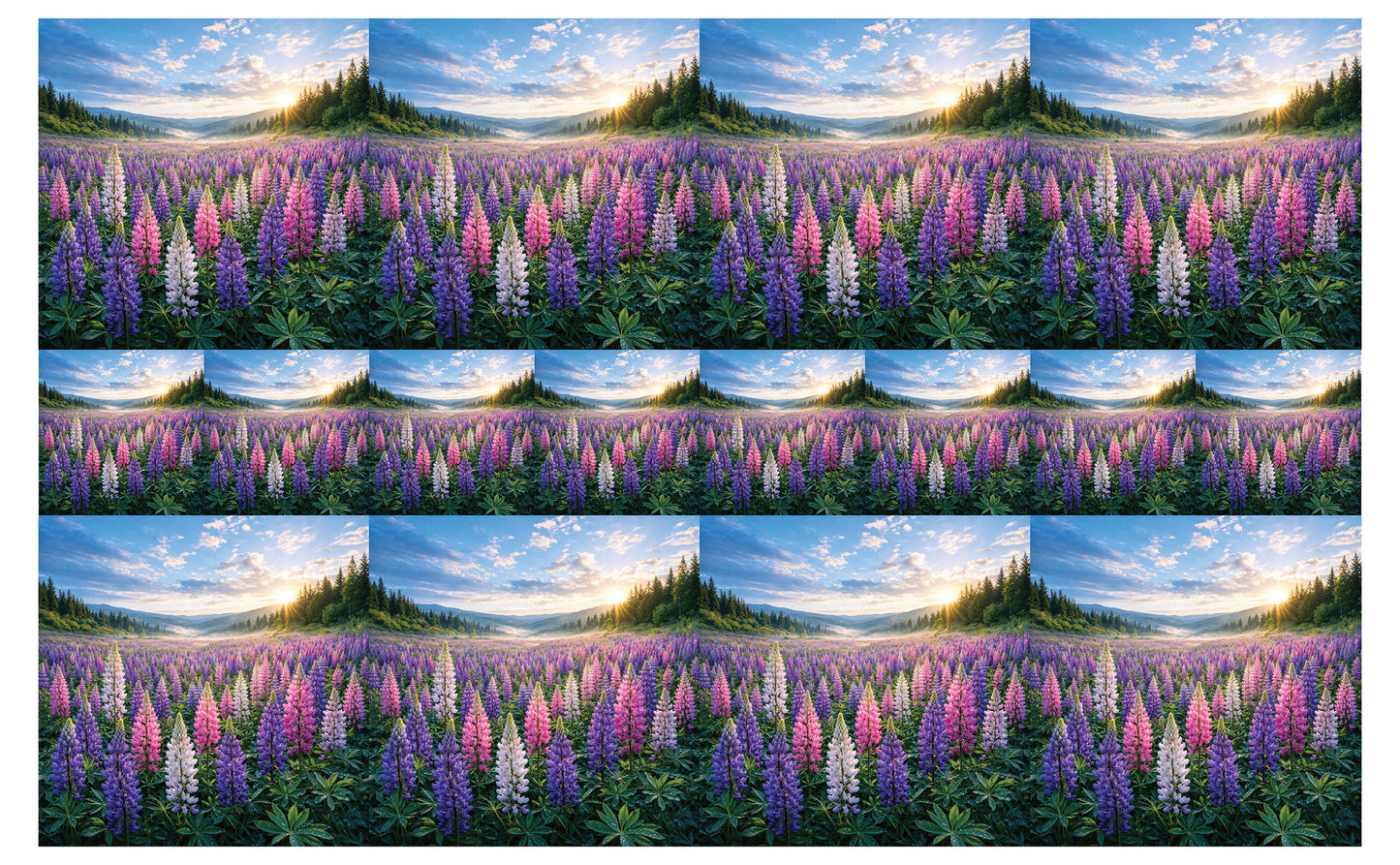 DecoCraft - Studio 1375 - Scenic Tiles Series - Lumpkins at Noon