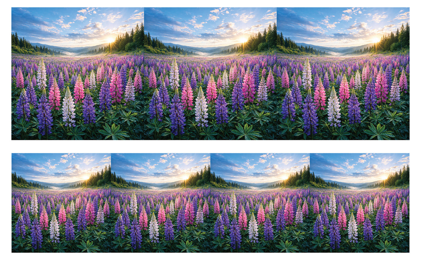 DecoCraft - Studio 1375 - Scenic Tiles Series - Lumpkins at Noon
