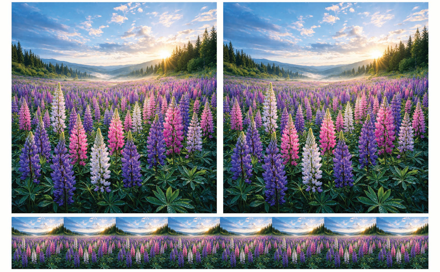 DecoCraft - Studio 1375 - Scenic Tiles Series - Lumpkins at Noon