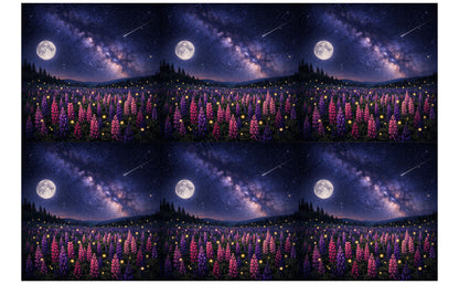 DecoCraft - Studio 1375 - Scenic Tiles Series - Lumpkins at Night