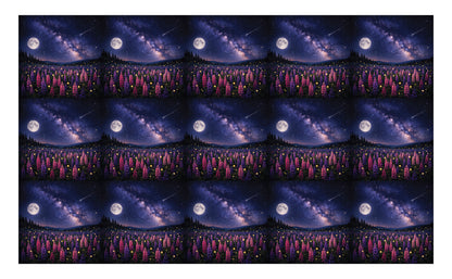DecoCraft - Studio 1375 - Scenic Tiles Series - Lumpkins at Night