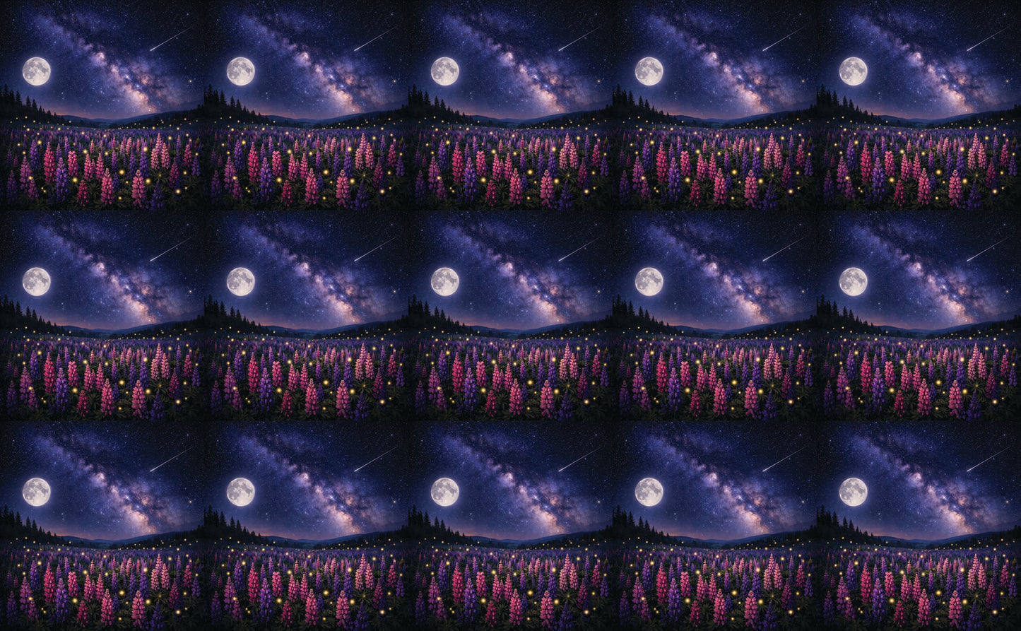 DecoCraft - Studio 1375 - Scenic Tiles Series - Lumpkins at Night