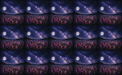 DecoCraft - Studio 1375 - Scenic Tiles Series - Lumpkins at Night