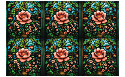 DecoCraft - Studio 1375 - Elevated Scenic Tiles Series - Moonlit Blossom