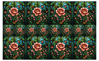 DecoCraft - Studio 1375 - Elevated Scenic Tiles Series - Moonlit Blossom