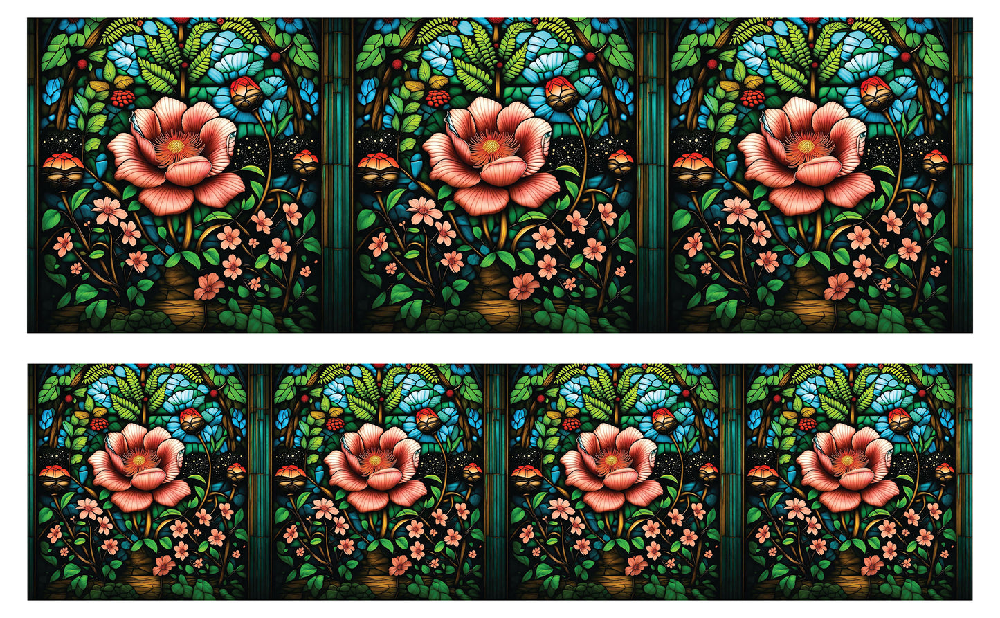 DecoCraft - Studio 1375 - Elevated Scenic Tiles Series - Moonlit Blossom