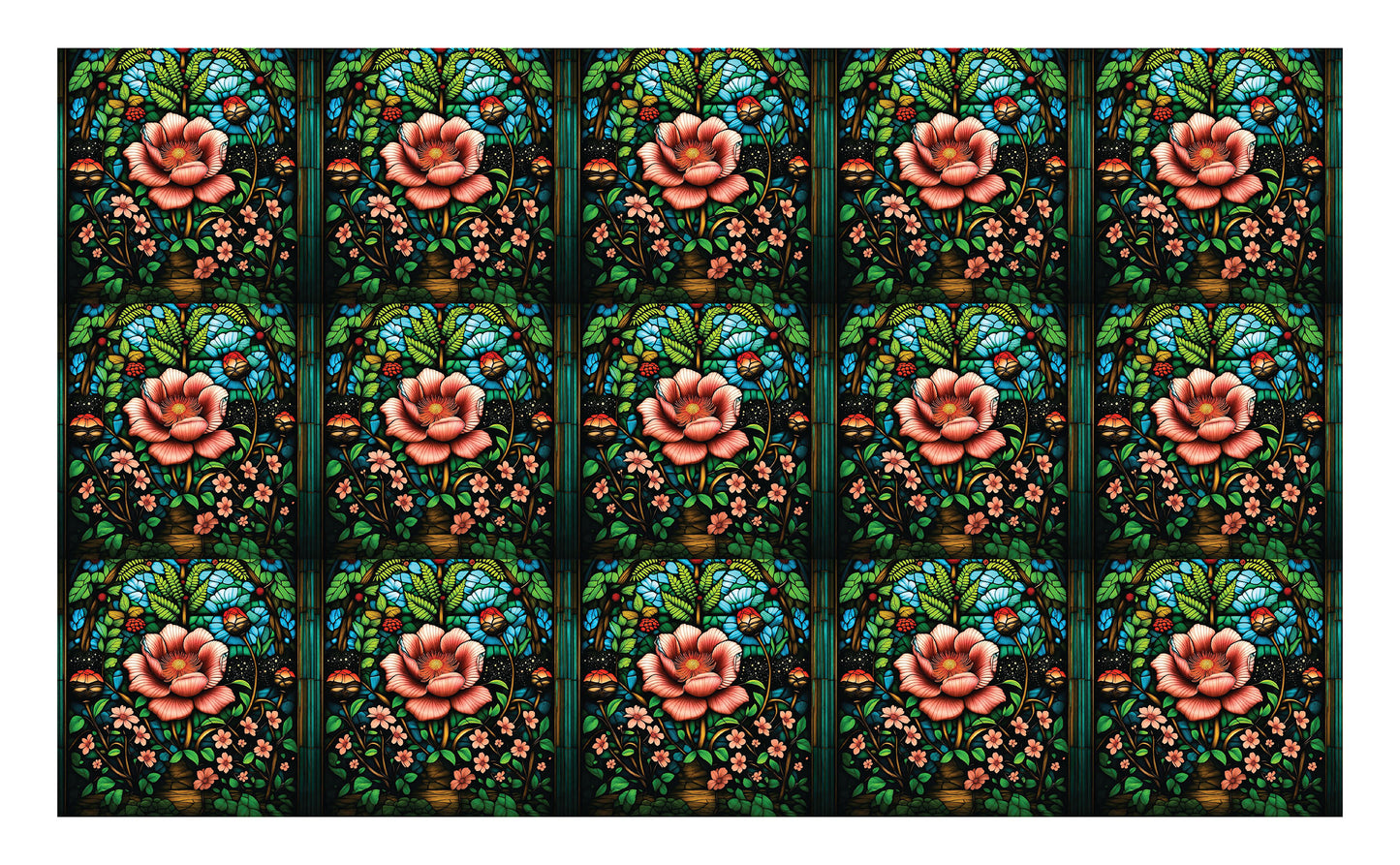 DecoCraft - Studio 1375 - Elevated Scenic Tiles Series - Moonlit Blossom