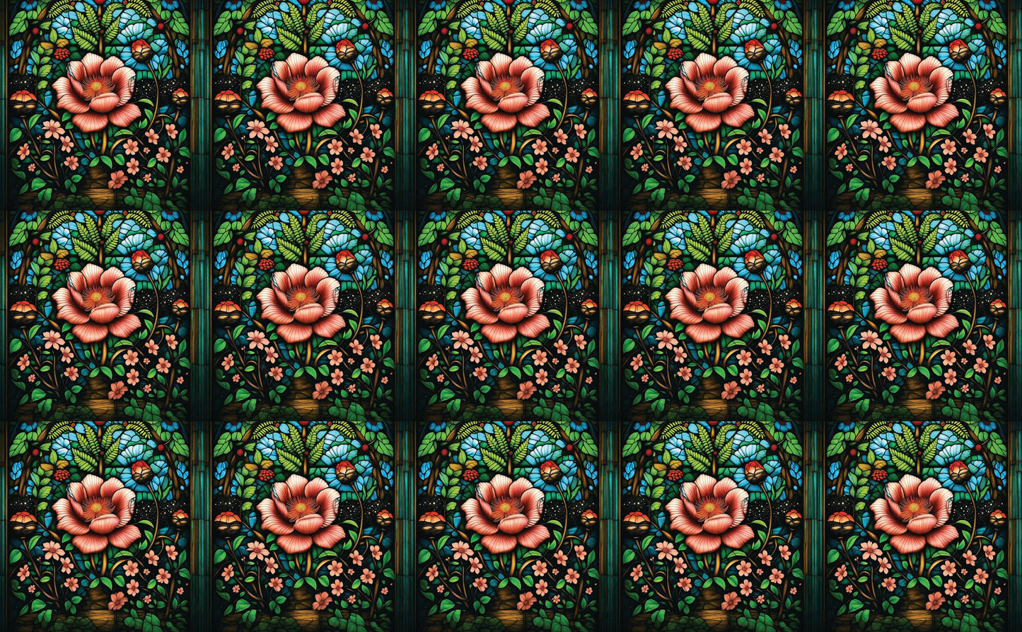 DecoCraft - Studio 1375 - Elevated Scenic Tiles Series - Moonlit Blossom