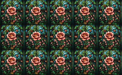 DecoCraft - Studio 1375 - Elevated Scenic Tiles Series - Moonlit Blossom