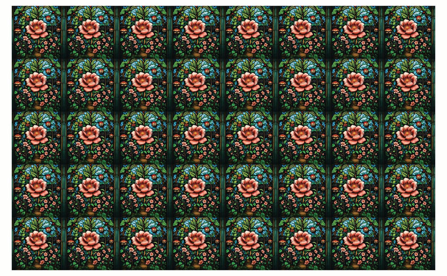 DecoCraft - Studio 1375 - Elevated Scenic Tiles Series - Moonlit Blossom