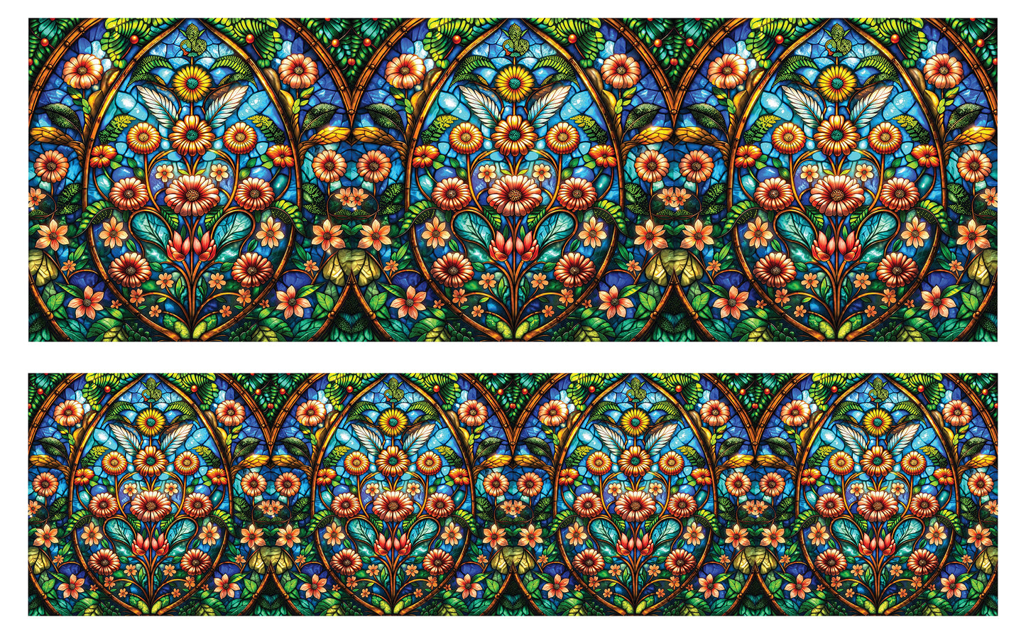 DecoCraft - Studio 1375 - Elevated Scenic Tiles Series - Floral Radiance