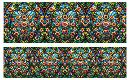DecoCraft - Studio 1375 - Elevated Scenic Tiles Series - Floral Radiance