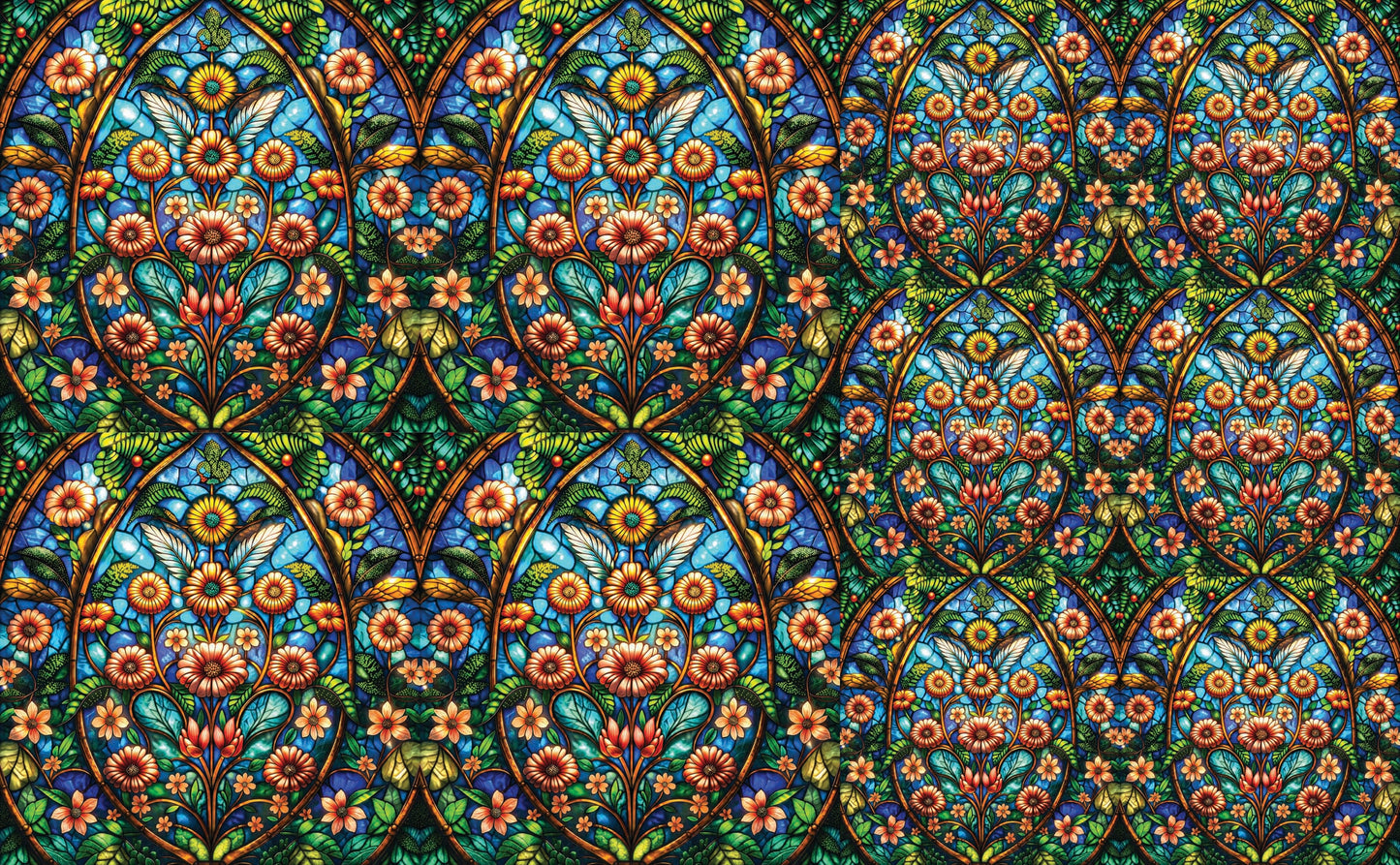 DecoCraft - Studio 1375 - Elevated Scenic Tiles Series - Floral Radiance