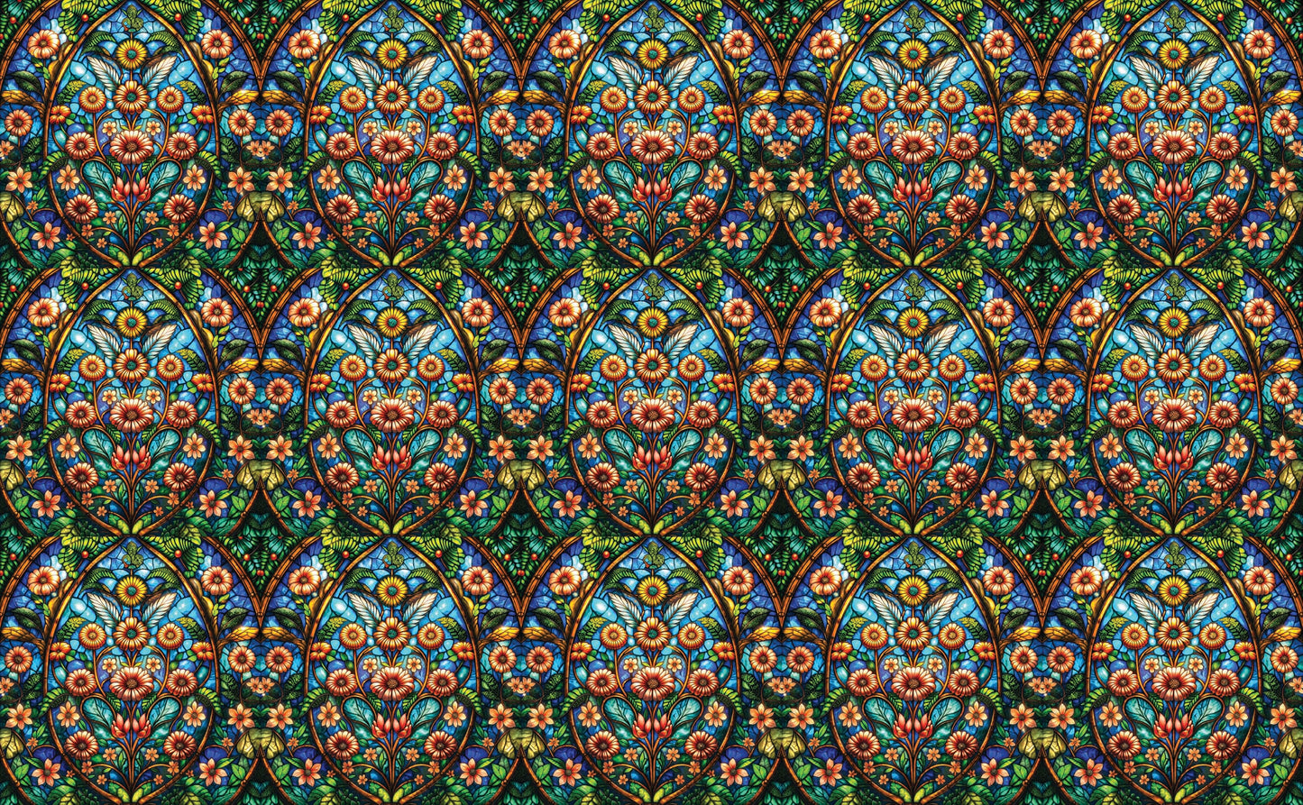 DecoCraft - Studio 1375 - Elevated Scenic Tiles Series - Floral Radiance